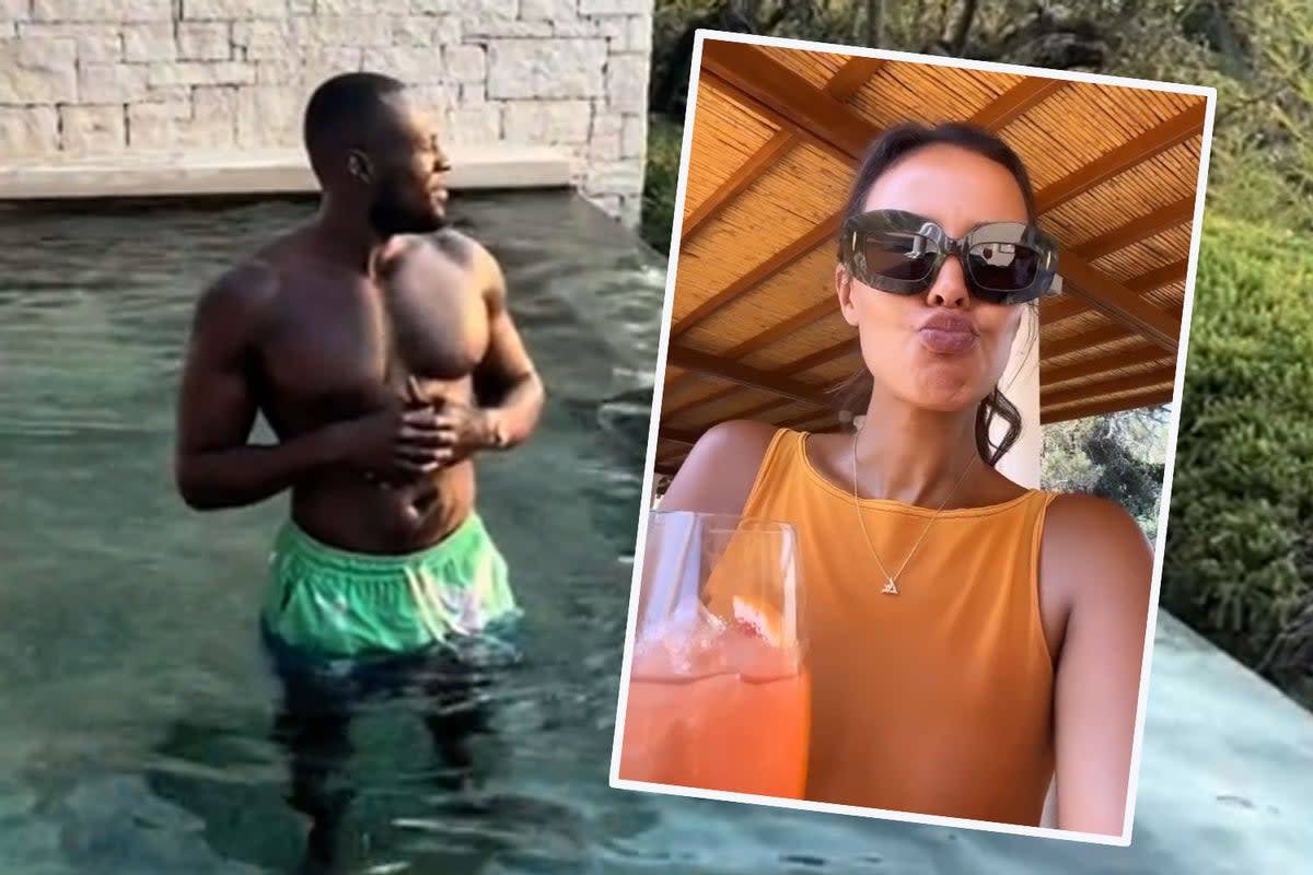 Maya Jama and Stormzy spark reunion speculation as they document suspiciously similar holidays (ES Composite)