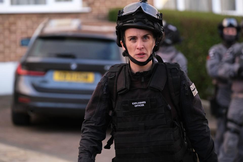 vicky mcclure as lana washington, trigger point season 2