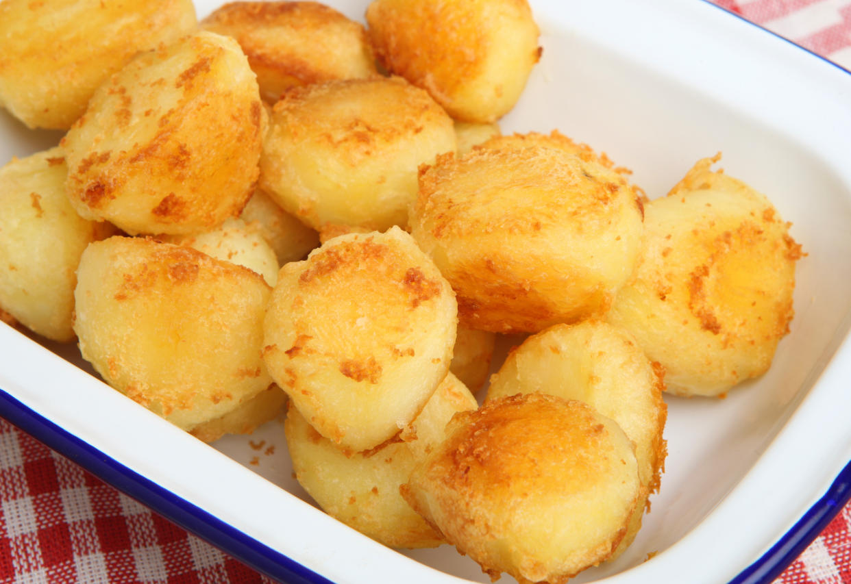 Roast potatoes