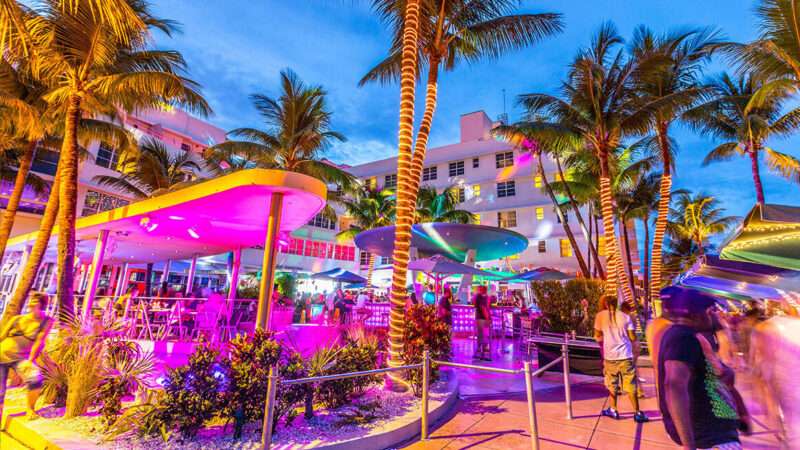 The Clevelander hotel in Miami Beach