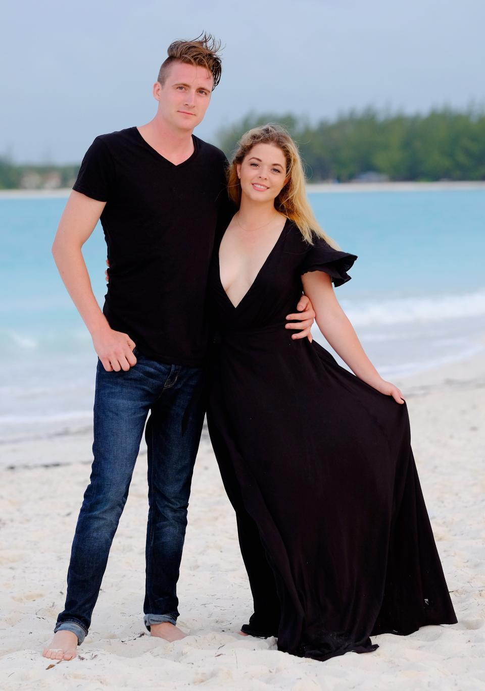 Sasha Pieterse and Hudson Sheaffer