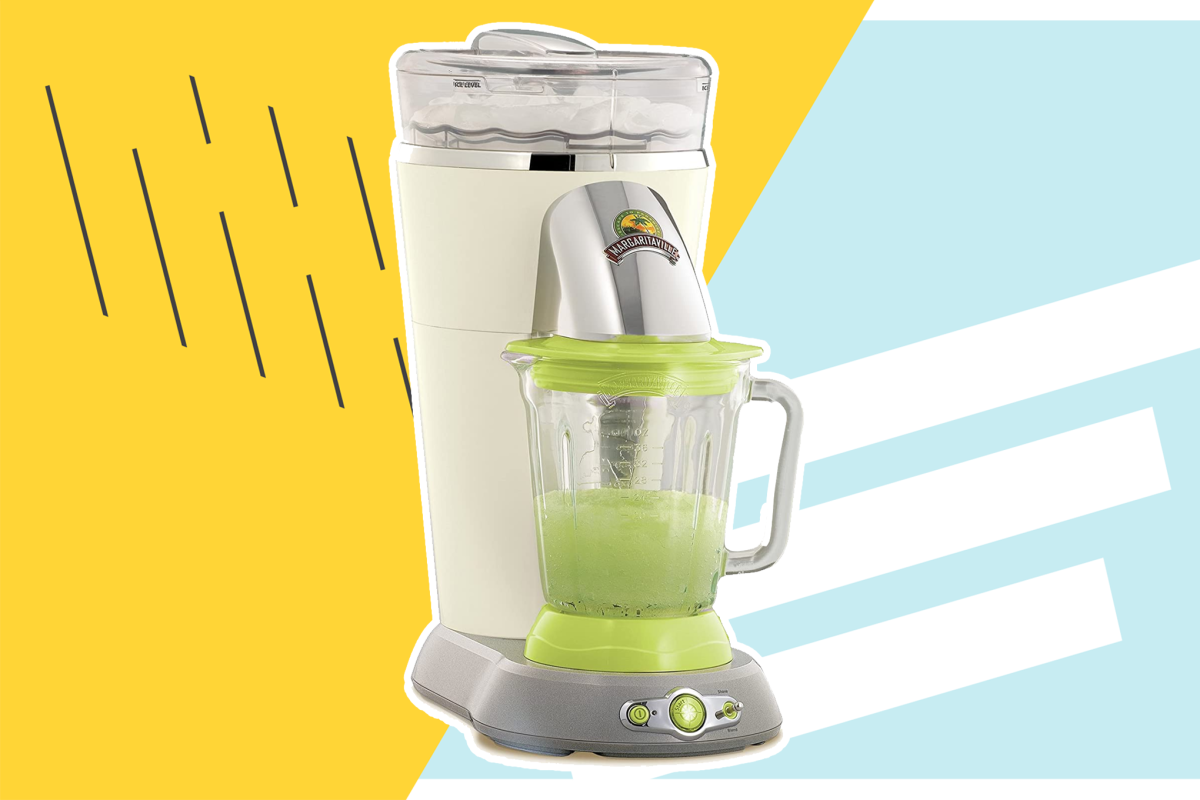 Nostalgia 64-Oz. Frozen Margarita & Slush Blender With Easy-Flow Frozen  Drinks