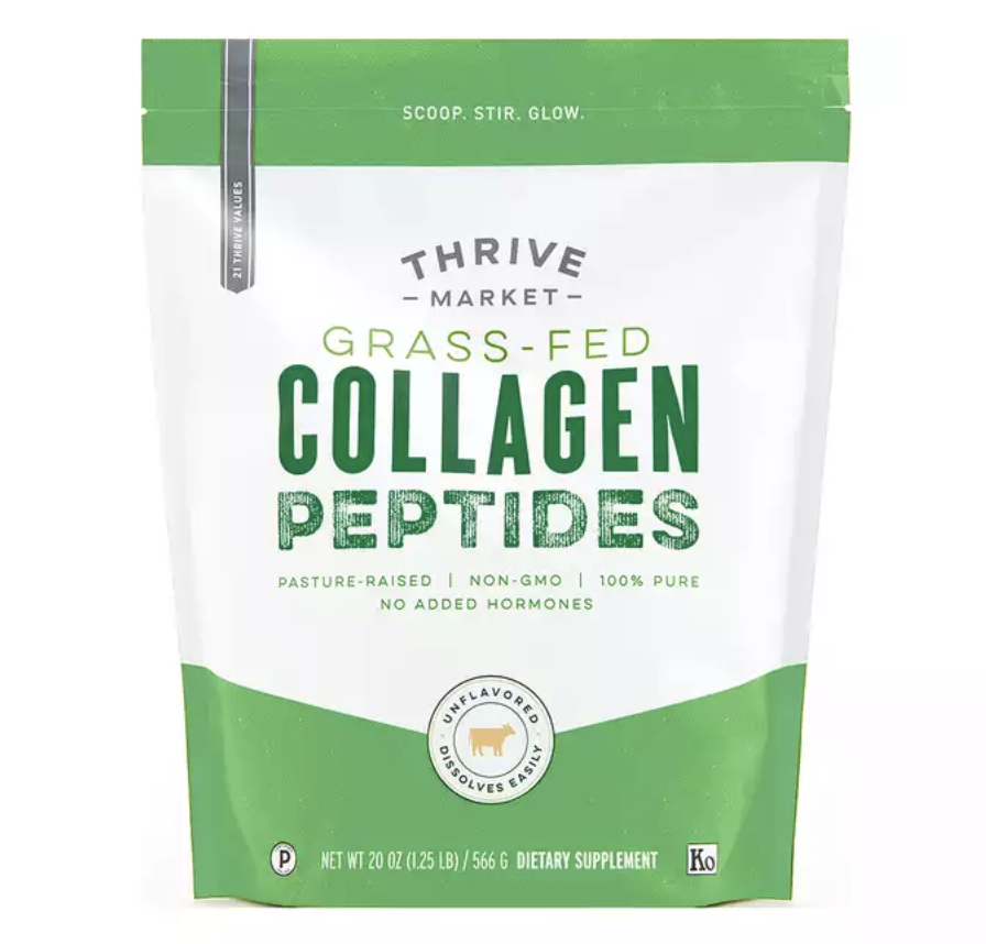 4) Thrive Market Grass-Fed Collagen Peptides