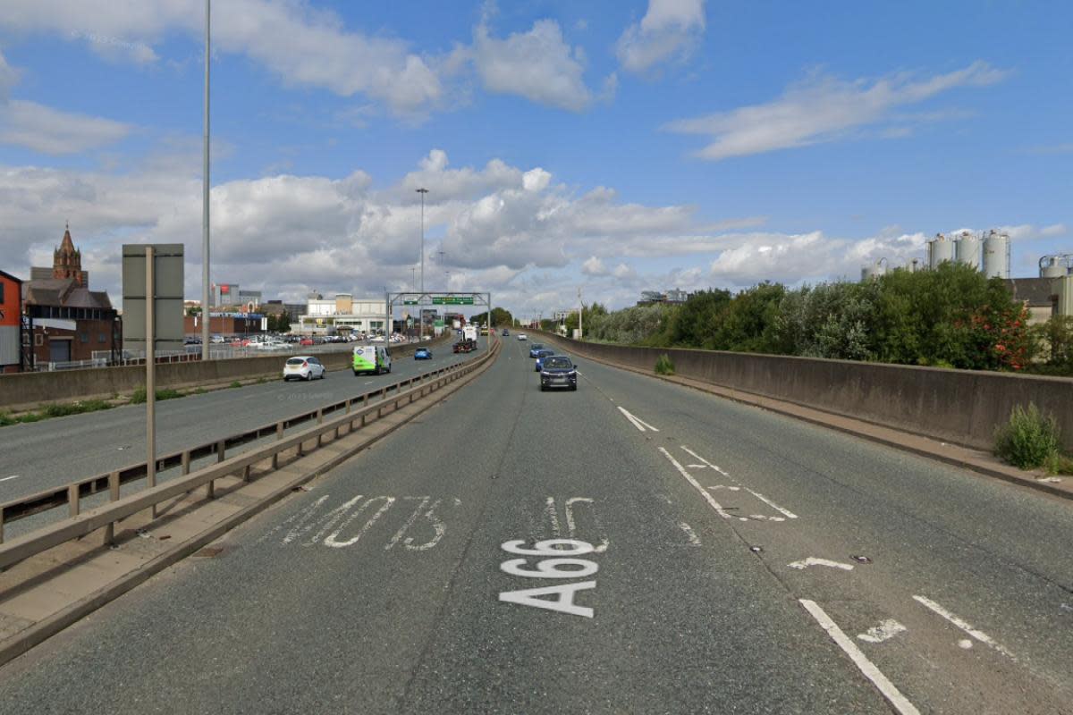 A66 crash <i>(Image: GOOGLE)</i>