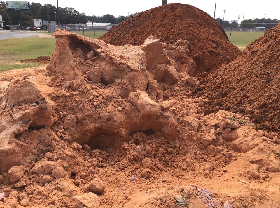 Sand is available at several locations in Escambia and Santa Rosa counties as Hurricane Ian approaches Florida.