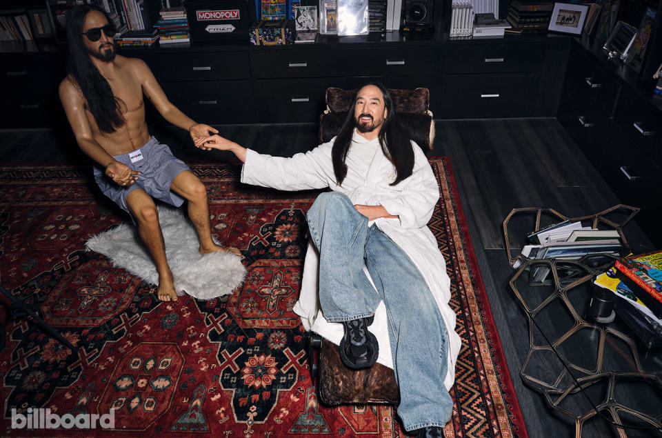 Steve Aoki photographed April 17, 2024 in Las Vegas.