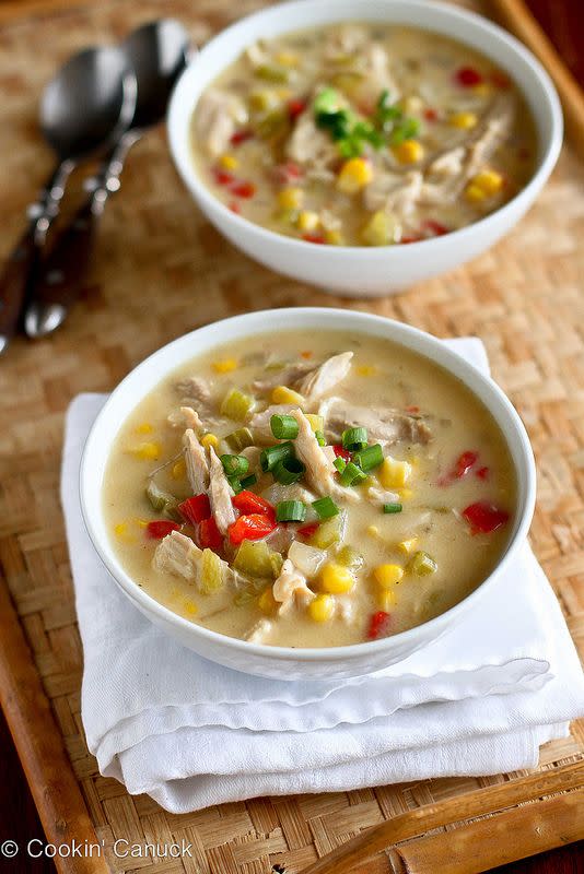 Light Turkey & Corn Chowder