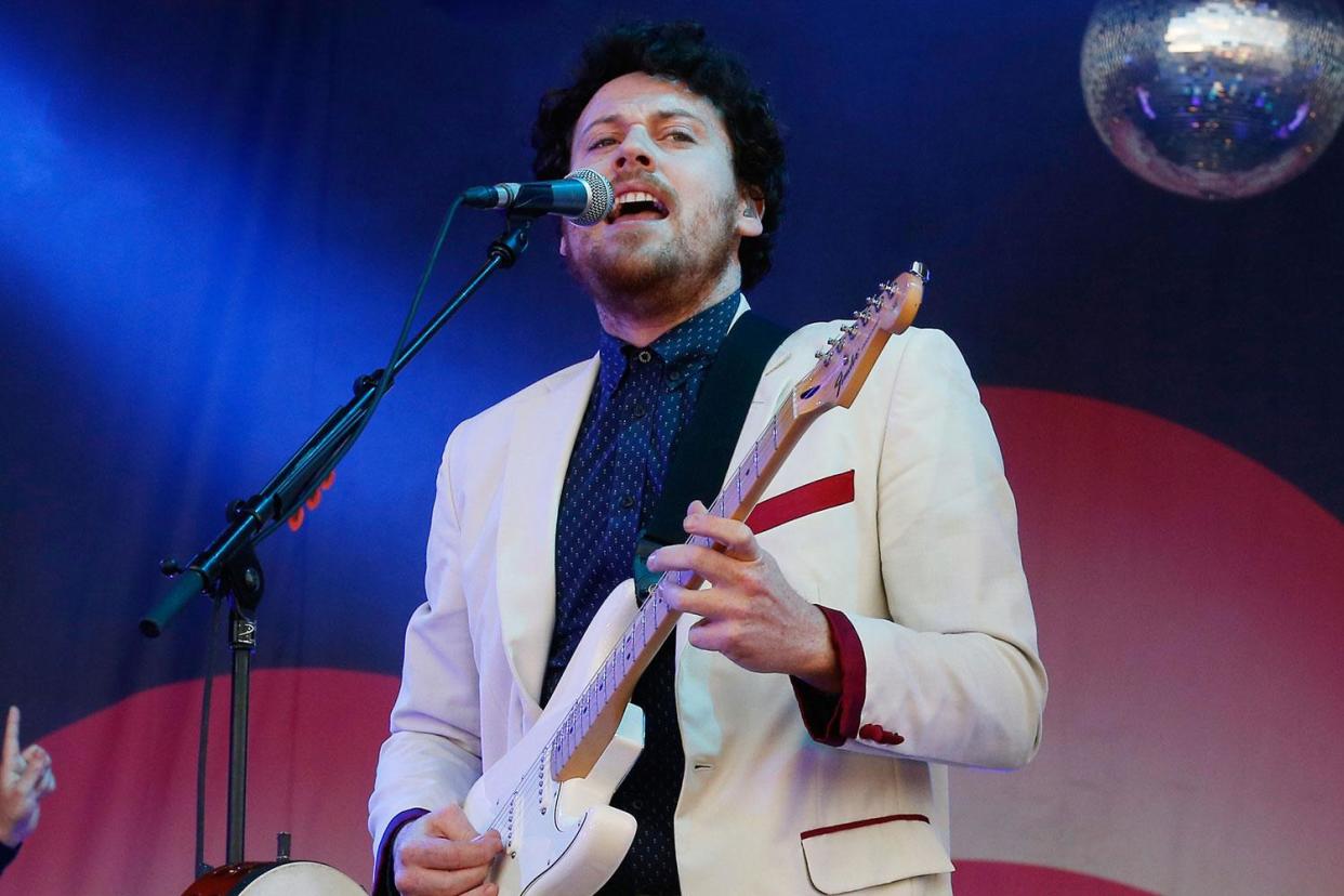 Headline material: Metronomy are amongst the performers at this year's festival: THOMAS SAMSON/AFP/Getty