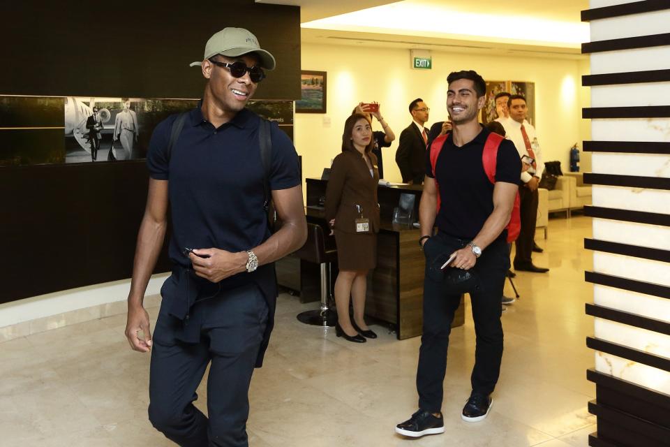 PHOTOS: Football stars in Singapore for International Champions Cup