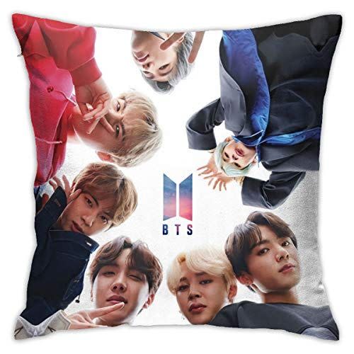 10) BTS Pillow Covers