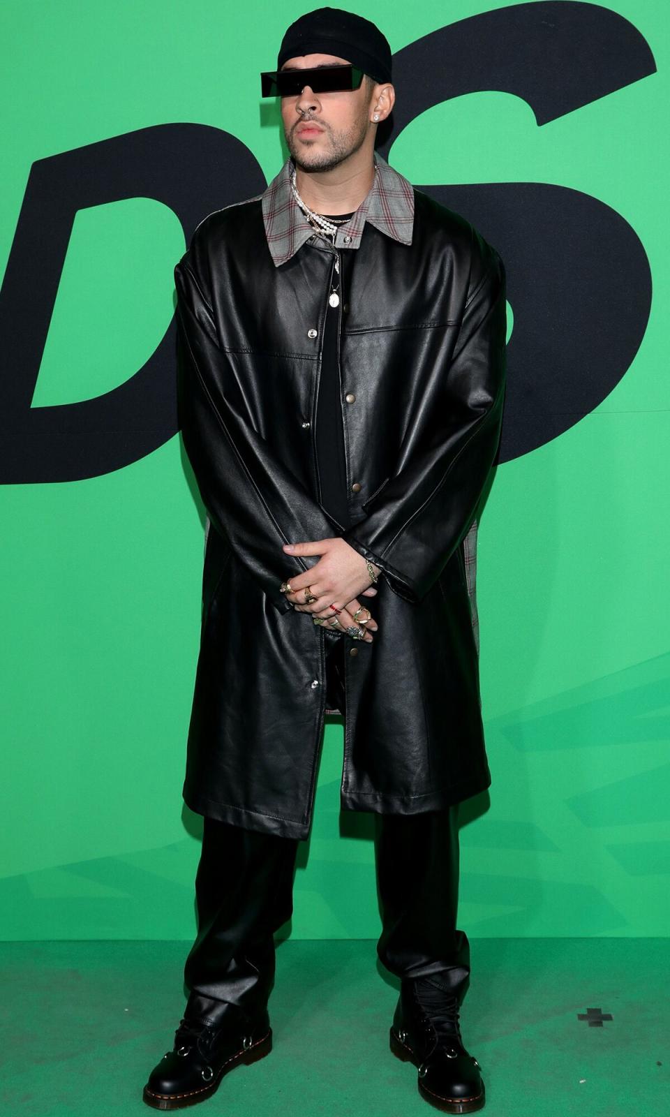 Bad Bunny attends the 2020 Spotify Awards at the Auditorio Nacional on March 05, 2020 in Mexico City, Mexico