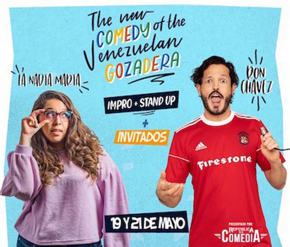 La nueva comedia venezolana “La Gozadera” en el Teatro Trail.