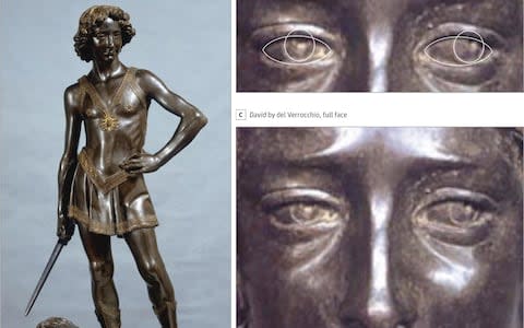 Andrea del Verrocchio’s bronze statue of David is believed to be modeled on a young Leonardo  - Credit: City, University of London