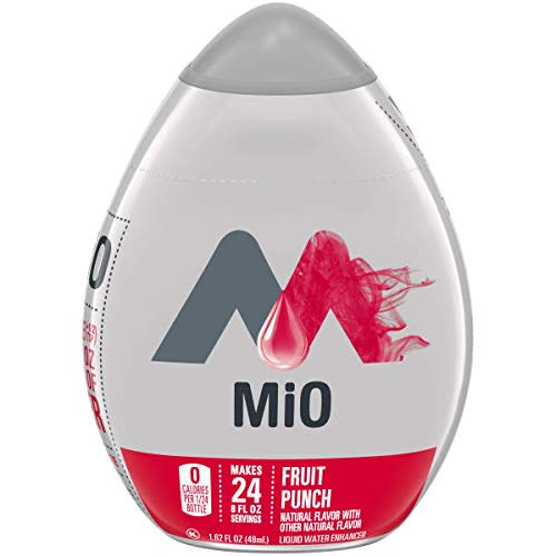 MiO Fruit Punch Liquid Water Enhancer (1.62 fl oz Bottle), Set of 3