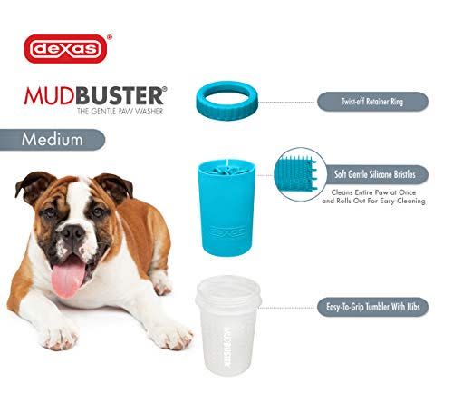 Dexas MudBuster Portable Dog Paw Cleaner