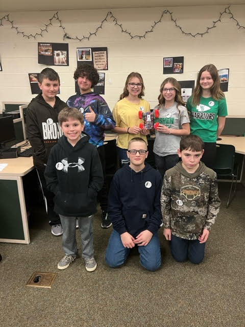 West Branch Middle School students competed in the Invent2Make Mars Rover Competition throughout the school year.