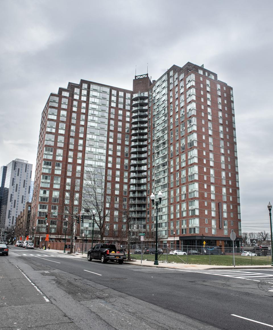 Shearwood Station at One Shearwood Place in New Rochelle, photographed March 20, 2024.