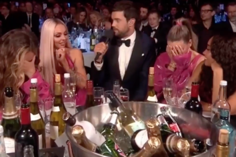 Brit awards: Jack Whitehall embarrasses Little Mix with Piers Morgan joke during awkward chat