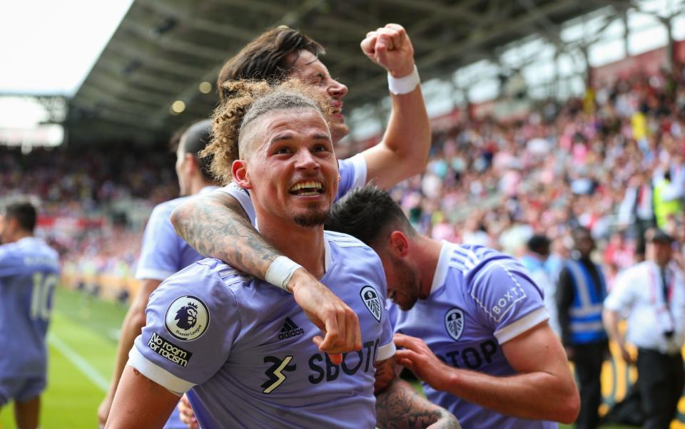 Kalvin Phillips celebrates - GETTY IMAGES