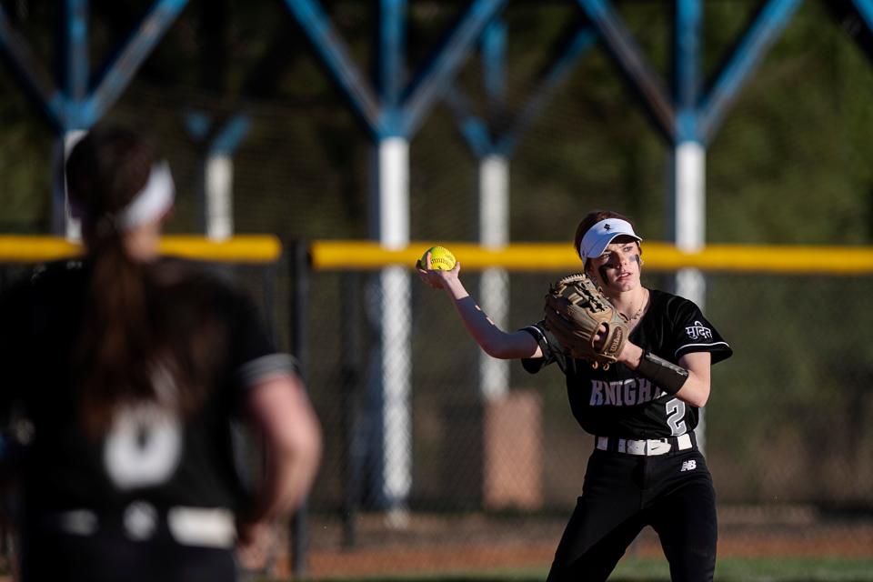 Robbinsville’s Zoie Shuler in the game against Enka March 10, 2023.