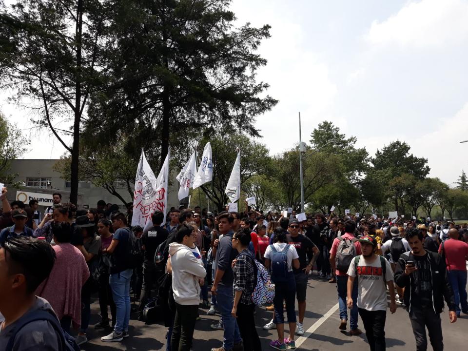 FOTOS | La marcha contra la violencia en la UNAM