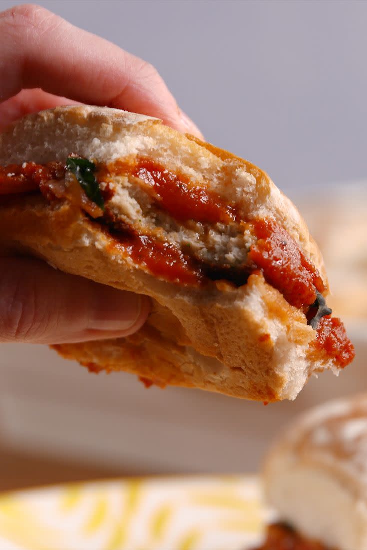 Mini Chicken Parm Sliders