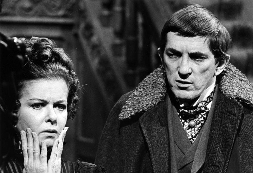 Joan Bennett and Jonathan Frid