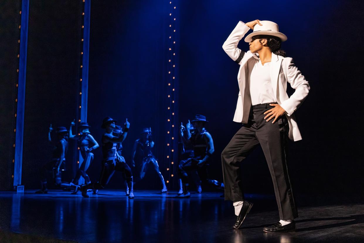 Jamaal Fields-Green portrays Michael Jackson in the First National Tour of "MJ the Musical," which will be presented Sept. 10-15 at the Ohio Theatre.