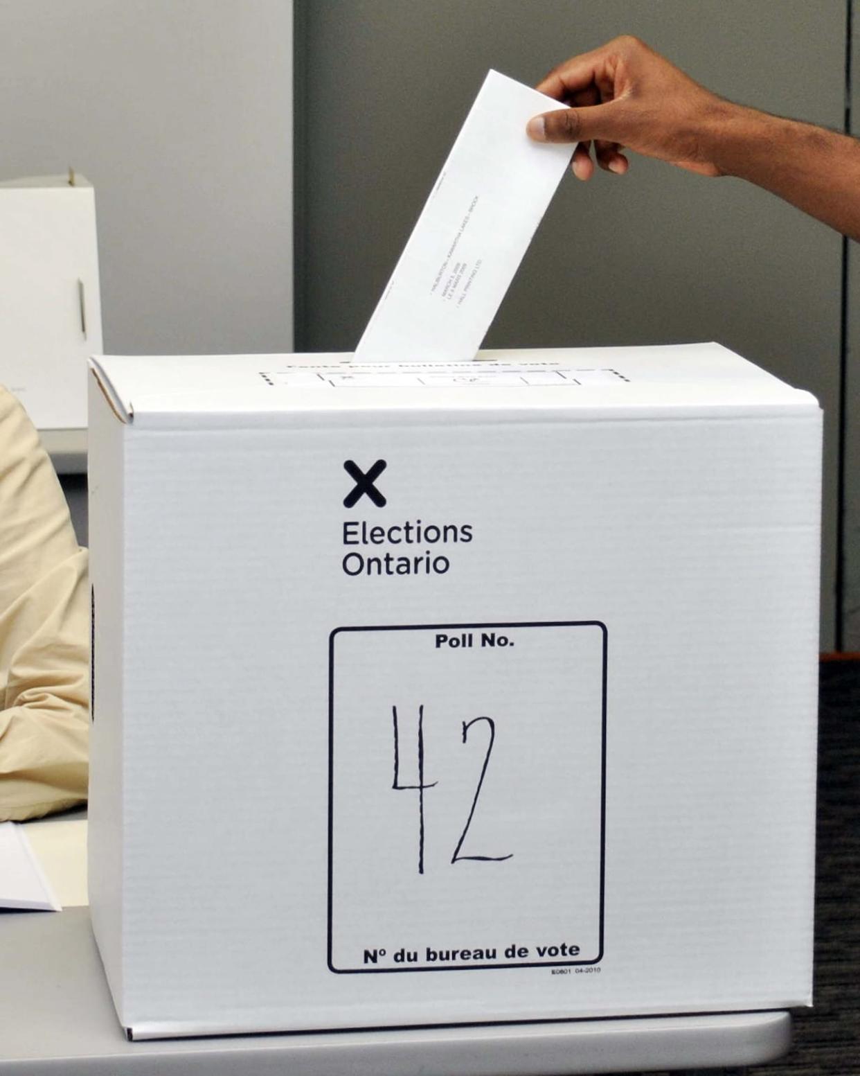 Voters will head to the polls in the riding of Lambton-Kent-Middlesex on May 2, 2024. (Elections Ontario - image credit)