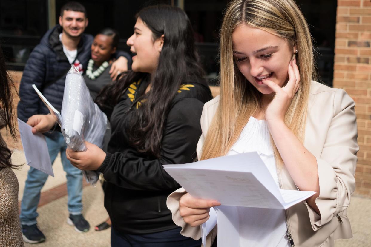 GCSE results will be released on Thursday 22 August, 2019: Getty