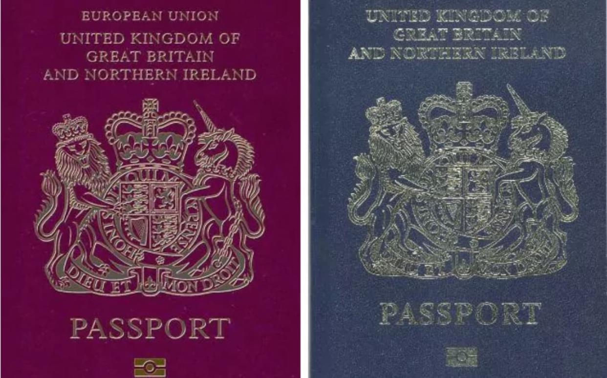 The new blue passports have arrived - but what's the verdict from the public? - PA/HOME OFFICE