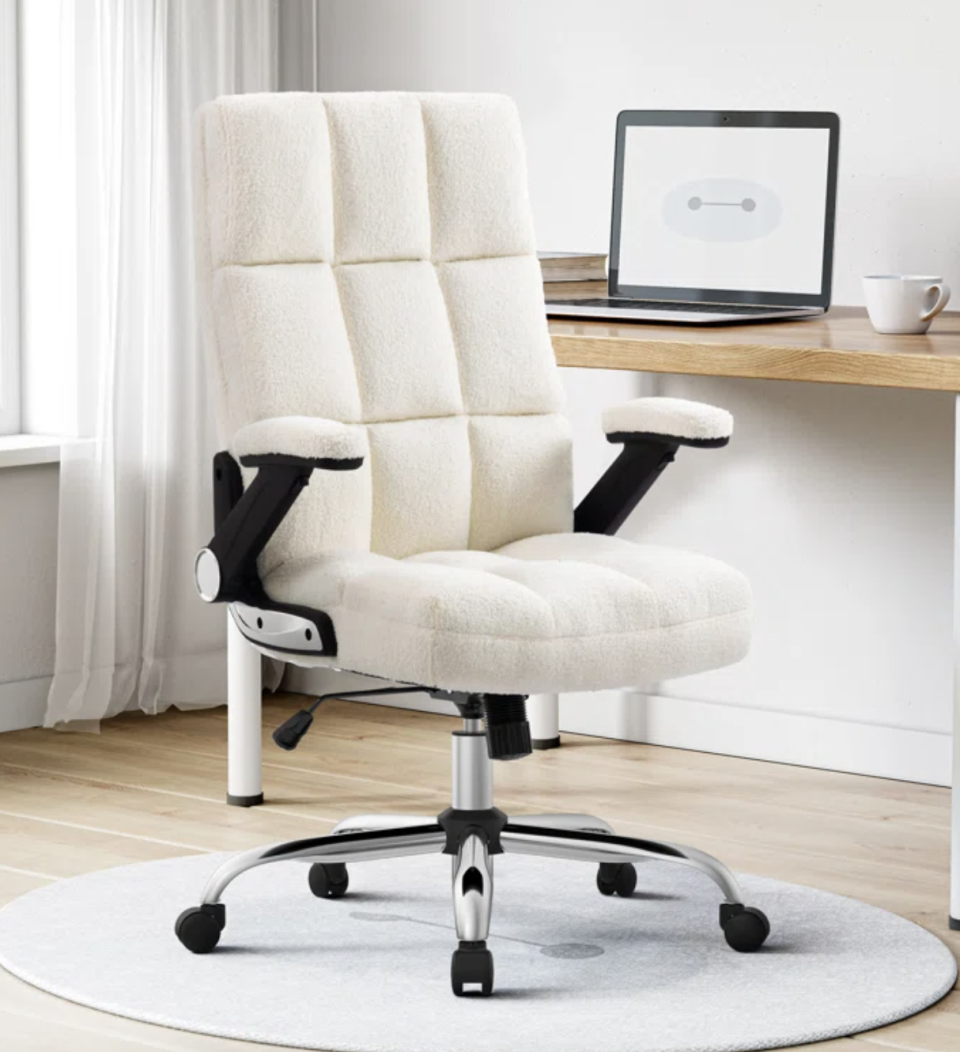 <p><a href="https://go.redirectingat.com?id=74968X1596630&url=https%3A%2F%2Fwww.wayfair.com%2F--%2Fpdp%2Finbox-zero--ergonomic-executive-chair-x116860240-l10-w005759139.html&sref=https%3A%2F%2Fwww.housebeautiful.com%2Fshopping%2Ffurniture%2Fg60212366%2Fshop-and-tell-editors-favorite-seating-finds%2F" rel="nofollow noopener" target="_blank" data-ylk="slk:Shop Now;elm:context_link;itc:0;sec:content-canvas" class="link ">Shop Now</a></p><p>Ergonomic Executive Chair</p><p>wayfair.com</p><p>$169.99</p>