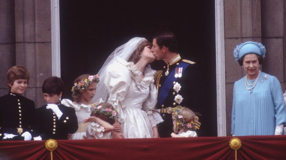 Prince Charles and Princess Diana's wedding