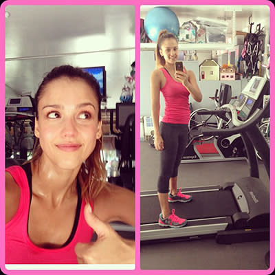 Celebrity Fitspo: Stars Sweating It Out