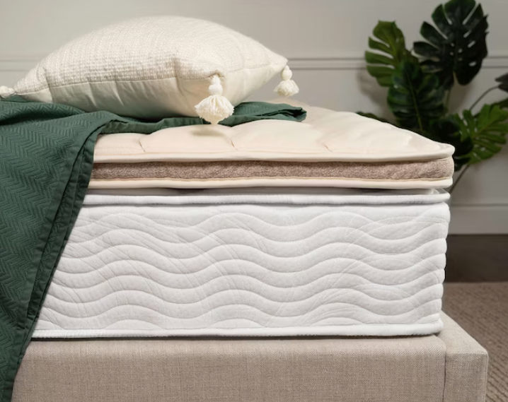 <p><a href="https://go.redirectingat.com?id=74968X1596630&url=https%3A%2F%2Fwww.saatva.com%2Fbedding%2Forganic-quilted-mattress-topper&sref=https%3A%2F%2F" rel="nofollow noopener" target="_blank" data-ylk="slk:Shop Now;elm:context_link;itc:0;sec:content-canvas" class="link rapid-noclick-resp">Shop Now</a></p><p>Organic Quilted Mattress Topper</p><p>saatva.com</p><p>$995.00</p>