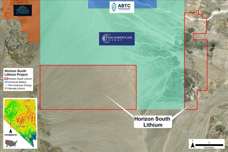 Horizon South Detailed Claim Map