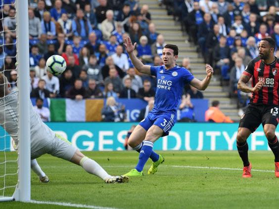 Leicester's winning ways continue as Jamie Vardy and Wes Morgan sink Bournemouth