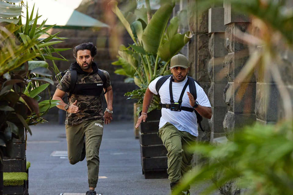 Hunted stars Puneet and Kris on the run.