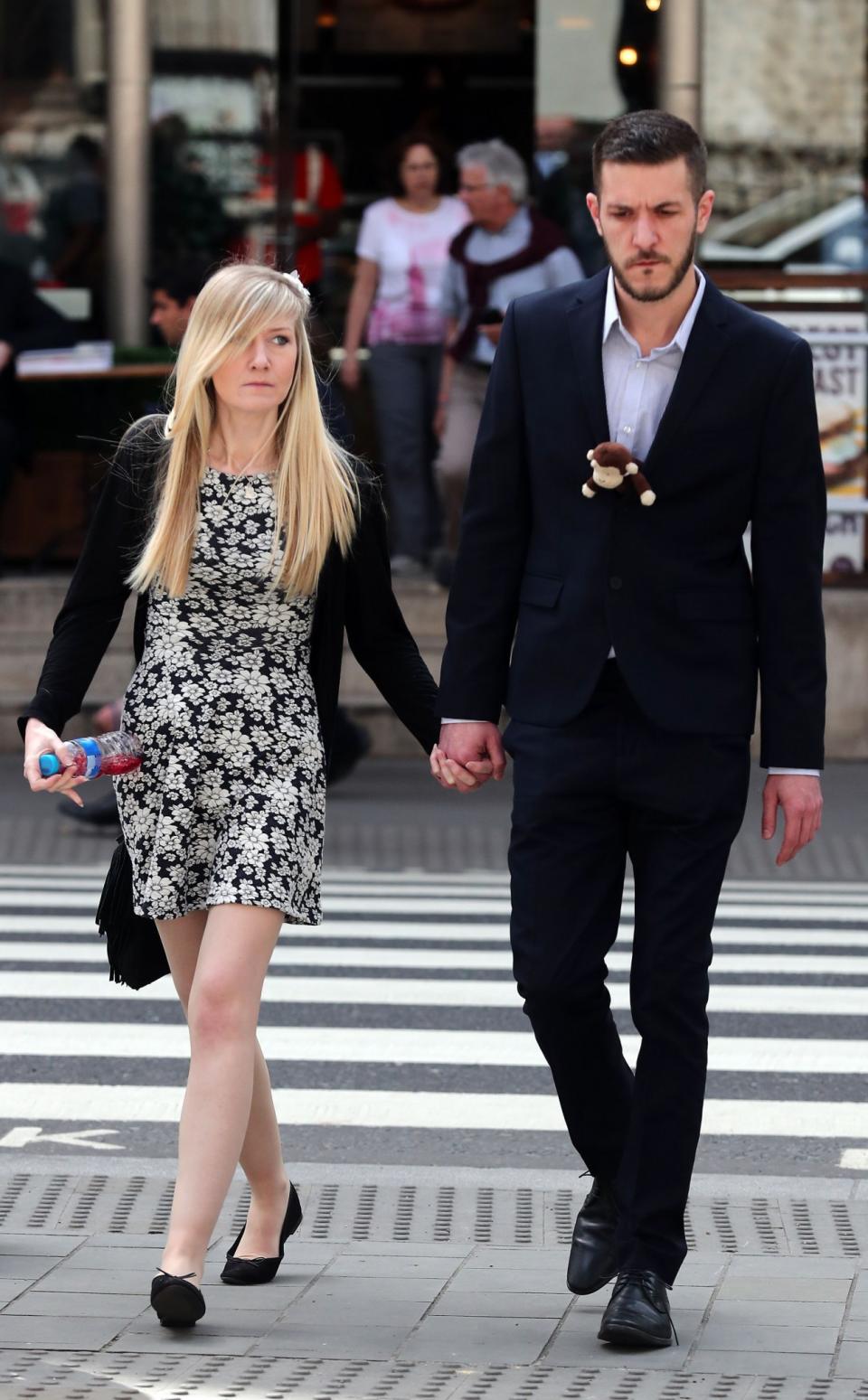 The parents of Charlie Gard Chris Gard and Connie Yates (PA Images)