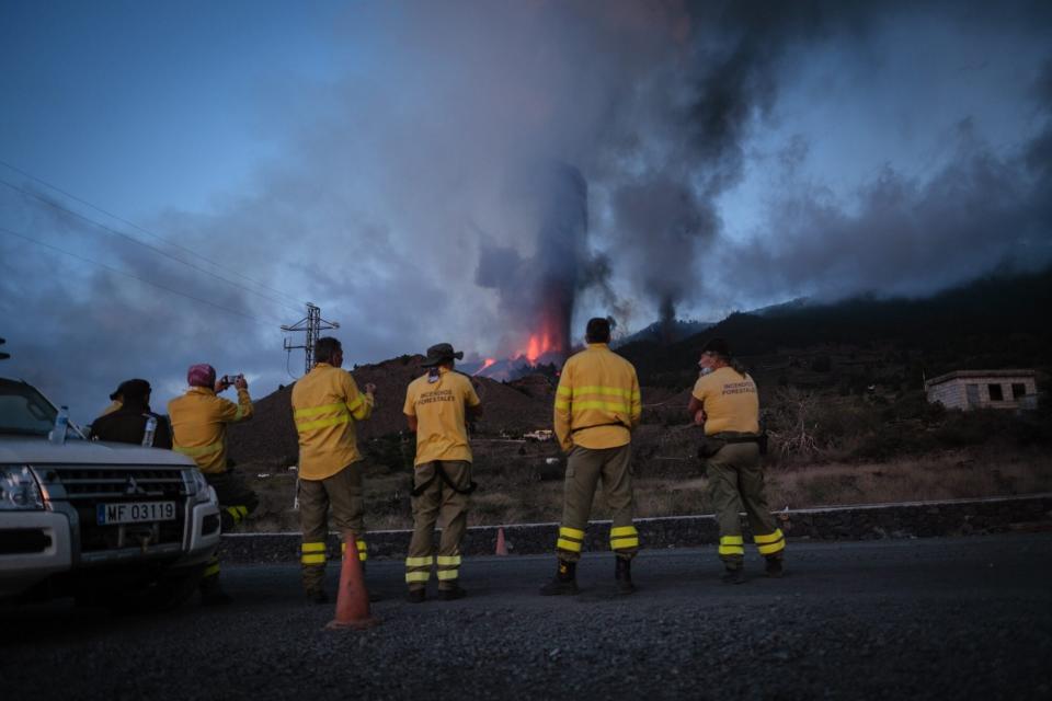 spain volcano eruption