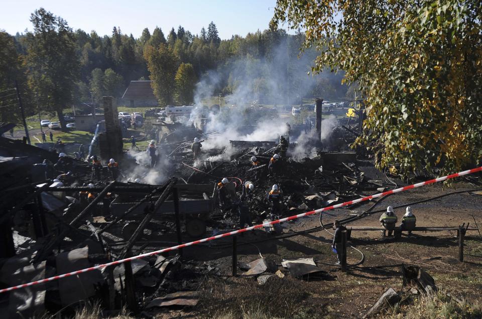 Fire at Russian psychiatric hospital