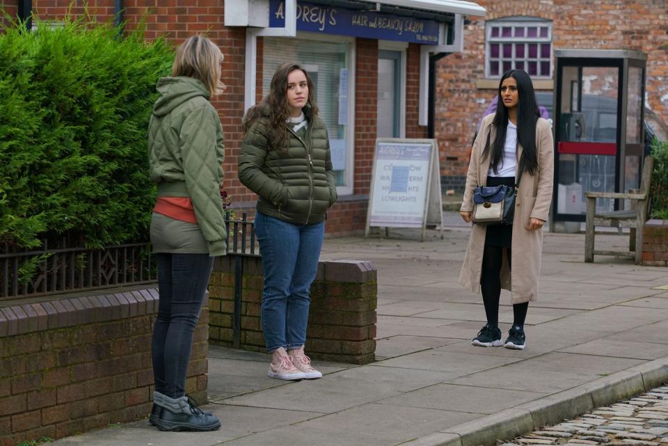 Wednesday, January 20: Abi, Faye and Alya discuss the situation