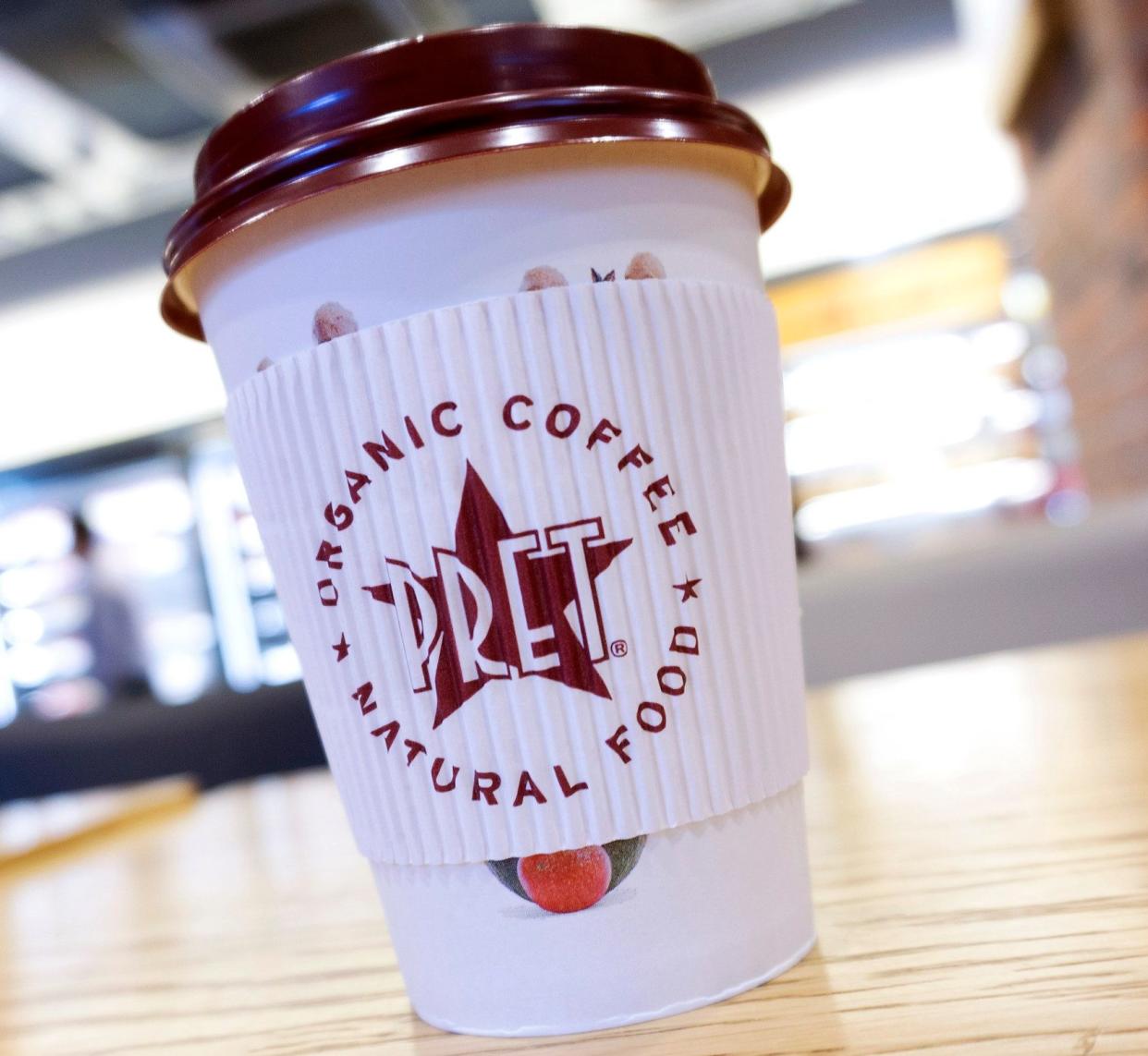 The Club Pret scheme allows for five barista-made drinks a day