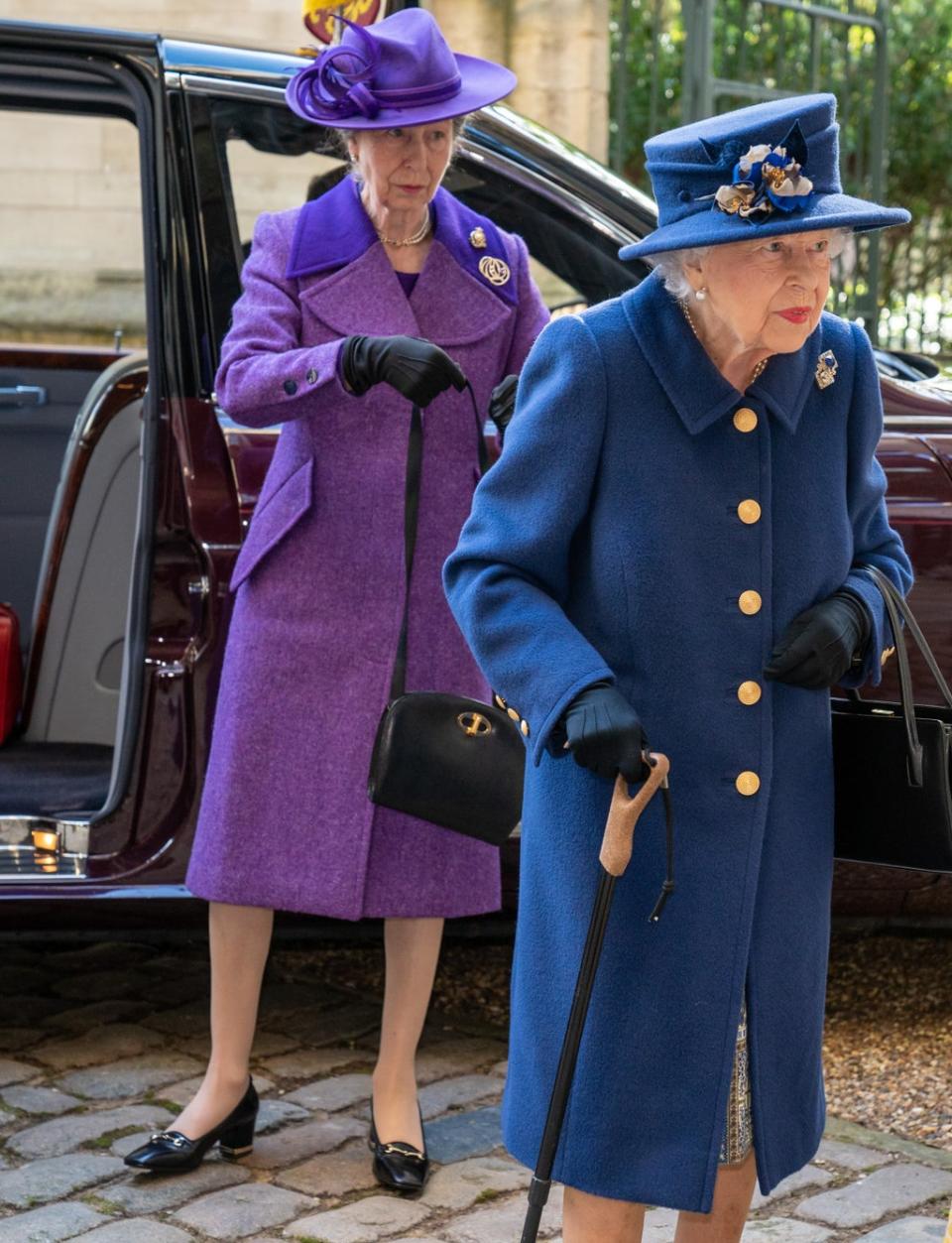 The Queen with her walking stick (Arthur Edwards/The Sun/PA) (PA Wire)