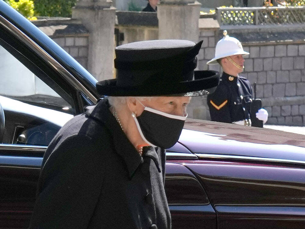 Queen Elizabeth II. trauert um ihren verstorbenen Ehemann Prinz Philip. (Bild: imago images/i Images)