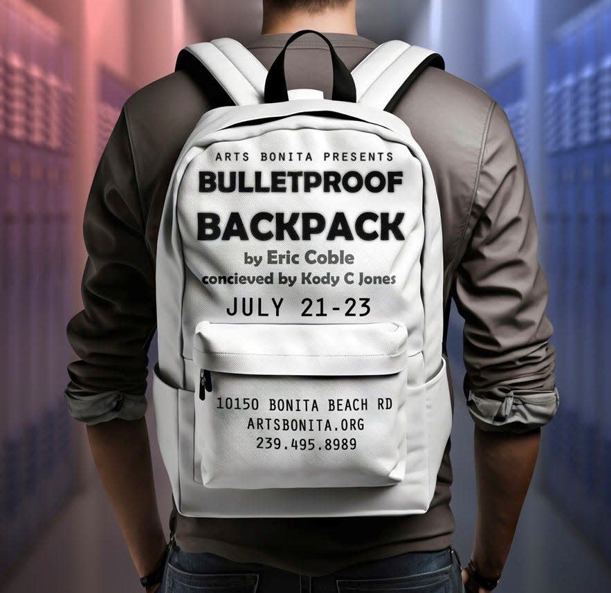 "Bulletproof Backpack" is a new Arts Bonita Youth Theatre Production. See it this weekend in Bonita Springs.