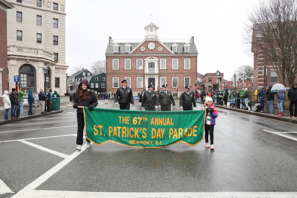 The 67th Newport St. Patrick's Day parade took place on Saturday, March 11, 2023.