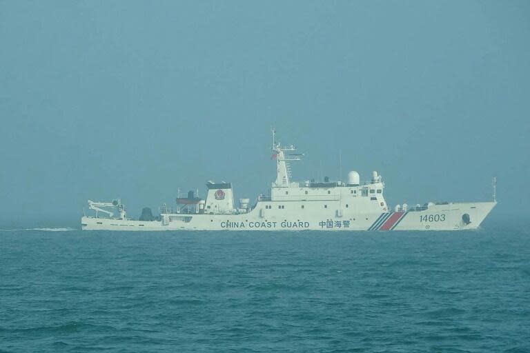 台灣：中國4海警船航入金門禁止水域