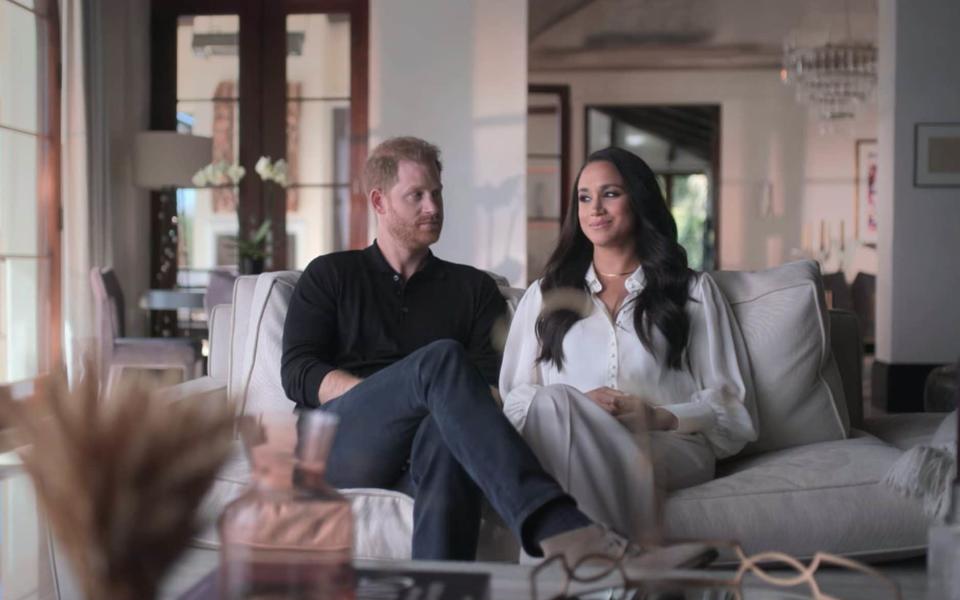 Prince Harry, Duke of Sussex and Meghan, Duchess of Sussex - Netflix