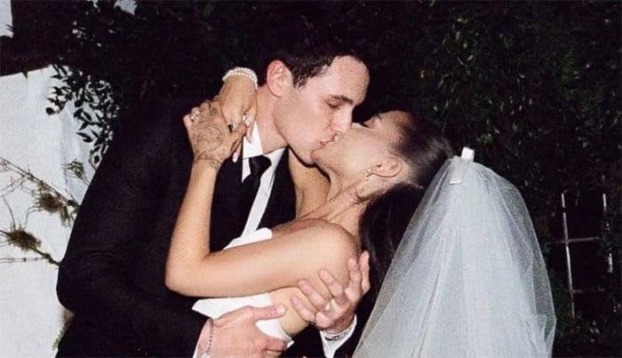 Ariana Grande y Dalton Gomez se casaron en 2021
